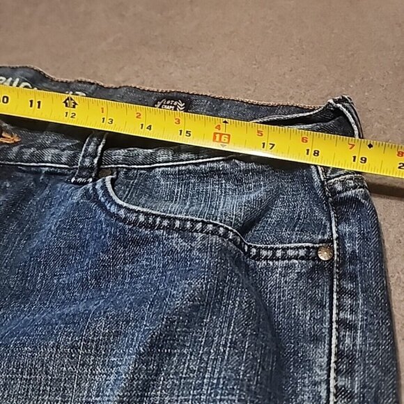 Chaps Denim Straight Fit Mens Jeans 40x30 Classic Blue Cotton - Picture 5 of 7